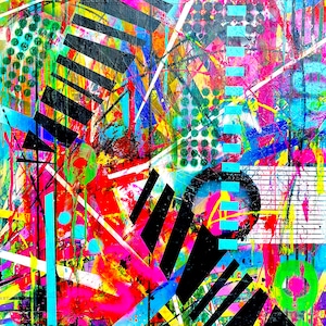 大きなオリジナル絵画、現代アート、抽象画、オリジナルモダンアート、現代抽象アートワーク、抽象ウォールアート