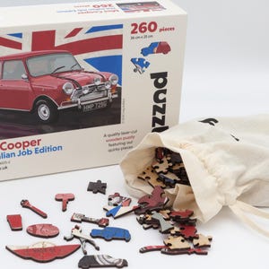 Mini Cooper Jigsaw Puzzle - Etsy Canada