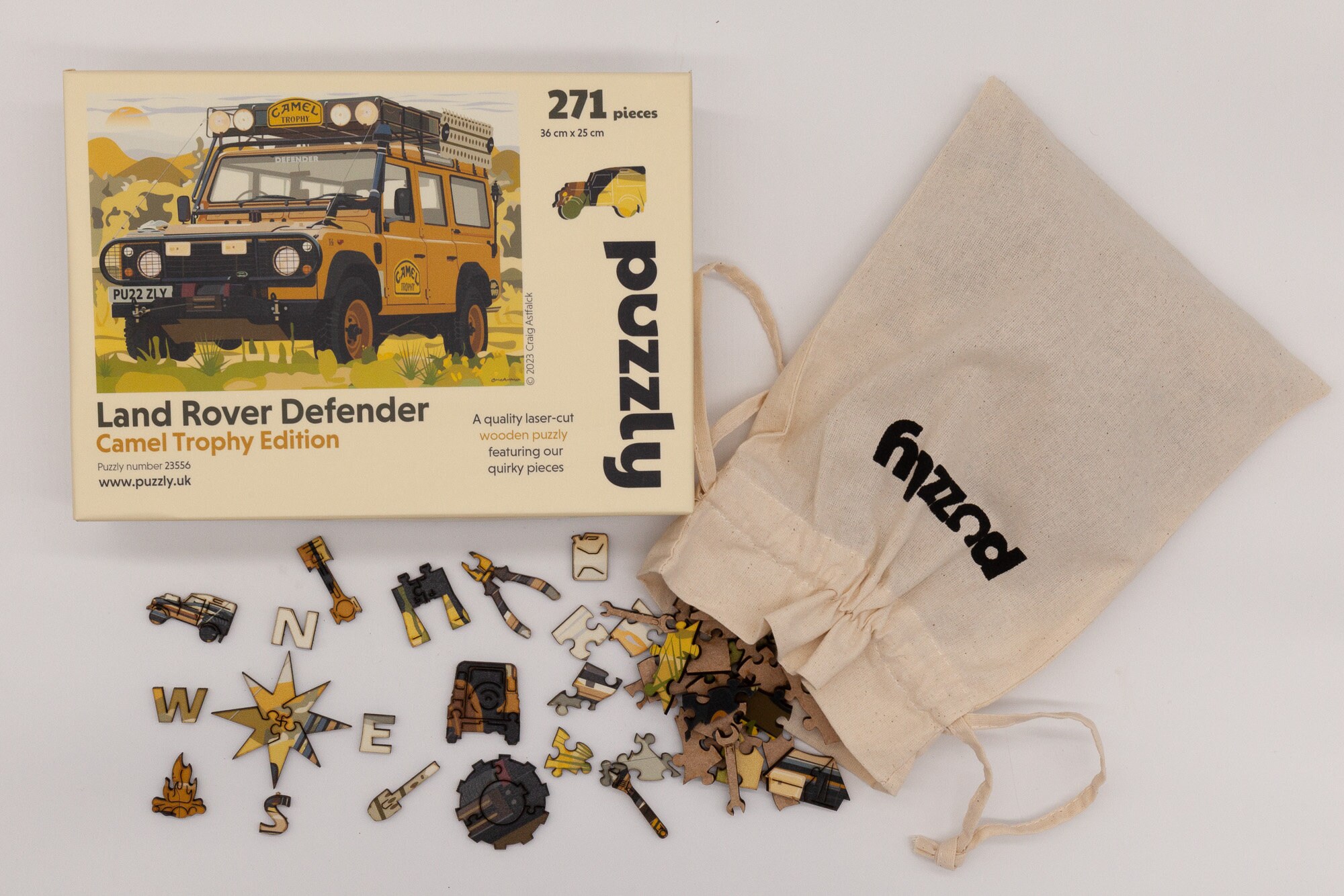 Land Rover Defender Wooden Jigsaw Puzzle the Camel Trophy - Etsy UK