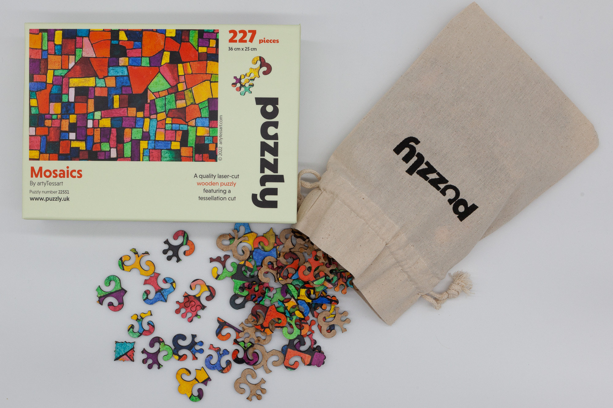227 Pcs Enfant Puzzle 3D, Construction Enfant Jeu Kit Mosaique