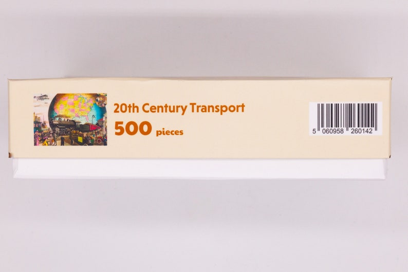20th Century Transport by ES Yates. Wooden Jigsaw Puzzles for Adults