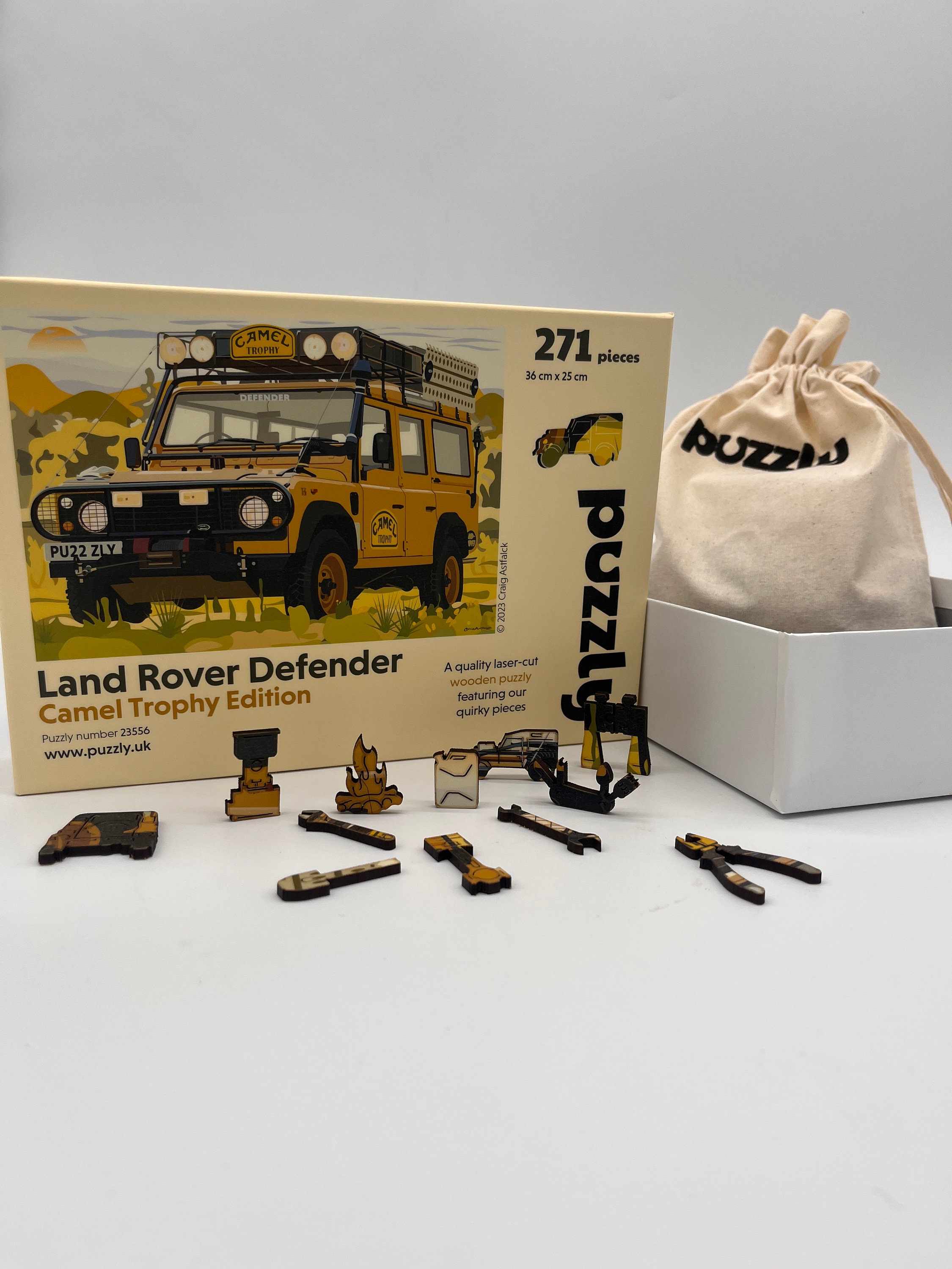 Land Rover Defender Wooden Jigsaw Puzzle the Camel Trophy - Etsy UK