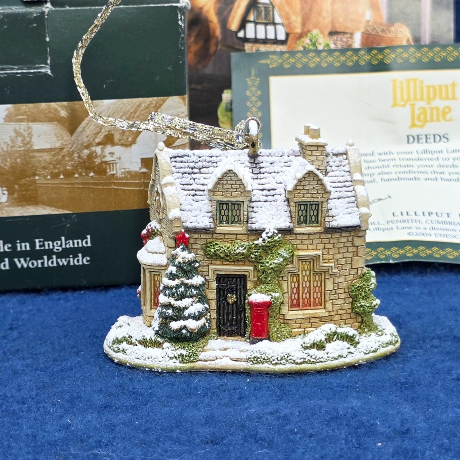 Lilliput Lane Christmas Cottages - Etsy