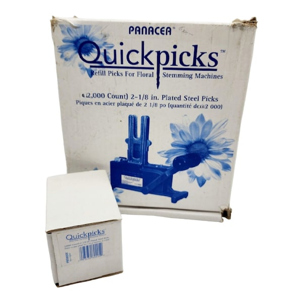 Floral Steel Pick Machine Etsy