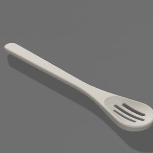 Wooden Spoon STEP (STP) Digital 3D Model Files Onefinity X-carve ...