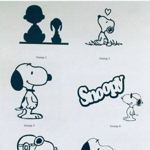 Snoopy Car Decal -  UK