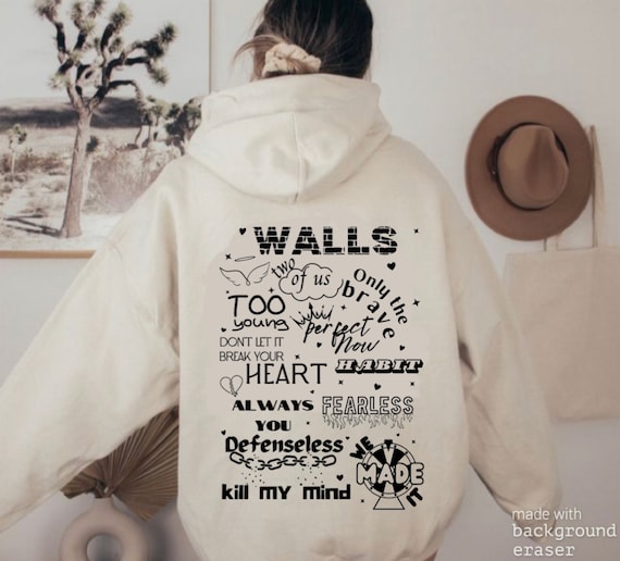 Walls Louis Tomlinson Collage Hoodie Etsy