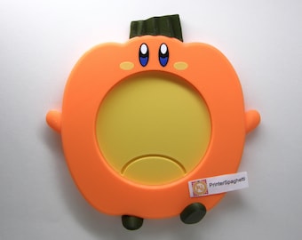 Halloween Ring Mouth Kirby Coaster. 3D-printed, Cold Drink Coaster. *Plz read full description*