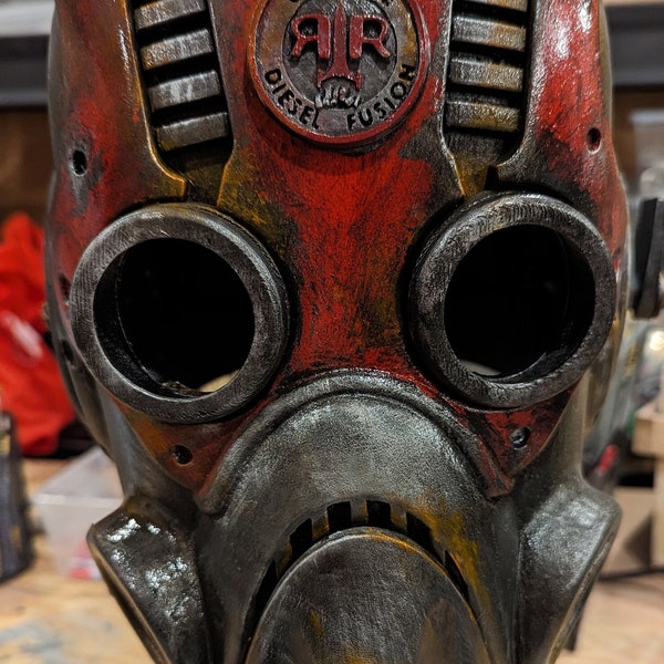 Nuka Cola/ Red Rocket Fallout Mask