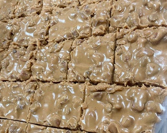 Homemade pecan candy ( New Orleans Pralines) made with rich cream, and packed with pecans. Sure to melt in your mouth.