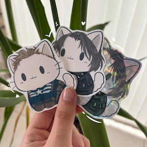 Bucky Barnes & Captain America Stickers