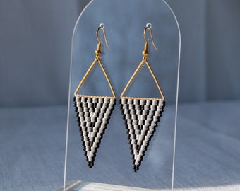 Unique Western Beaded Earrings