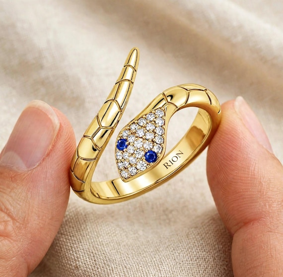 0.60 CT Lab Grown Diamond Ring, Blue Accent Ring, Split Band Ring, Cluster Diamond Jewelry, Gift for Her