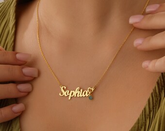 Personalized Signature Necklace, Custom Name Necklace, Signature Name Necklace, Dainty Name Jewelry, Gift For Her, Mothers Day Necklace Gift