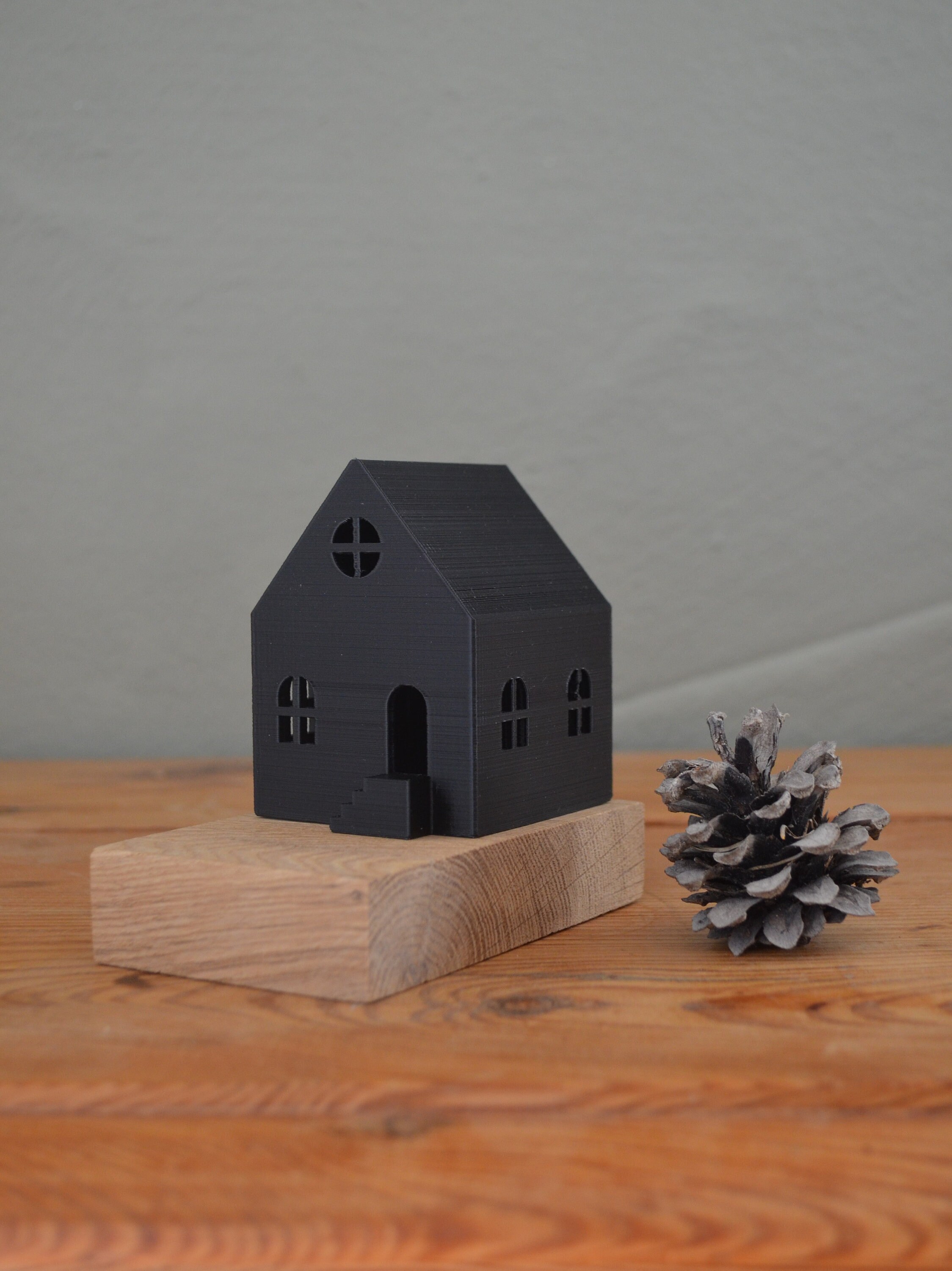 Deko Häuschen LEDTeelicht Haus idyllisch 3DDruck Etsy.de