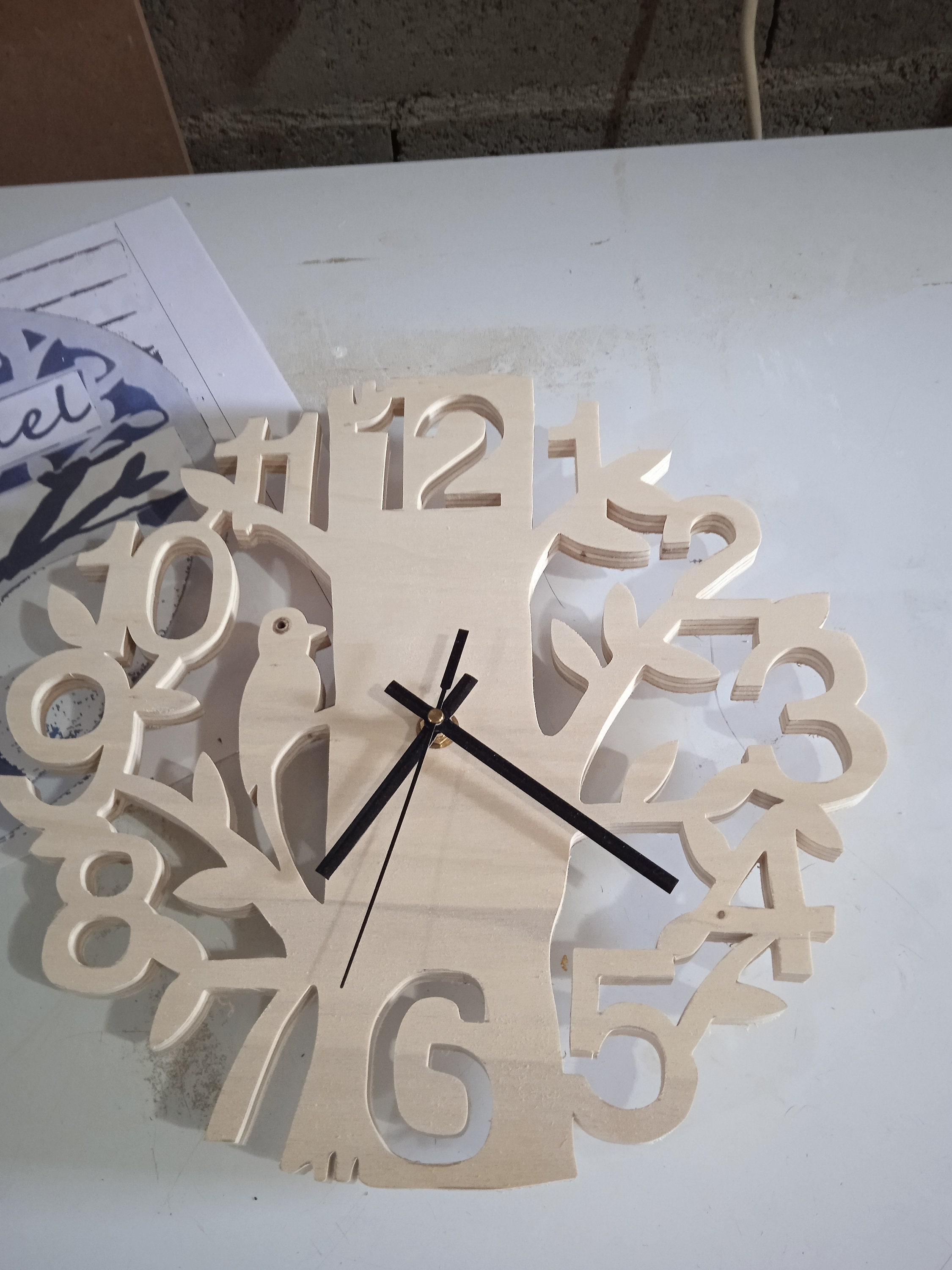 Horloge en Bois