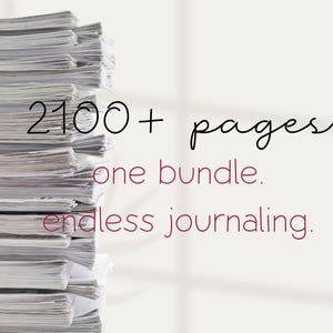 2026 Ultimate Bullet Dotted Journal Bundle 2100+ Pages | Digital Planner Download | Printable & Goodnotes Journals | Save 75% image 2