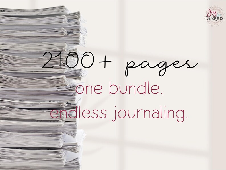 2026 Ultimate Bullet Dotted Journal Bundle 2100+ Pages | Digital Planner Download | Printable & Goodnotes Journals | Save 75% image 2