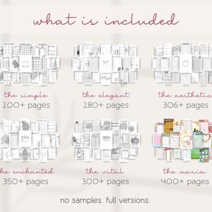 2026 Ultimate Bullet Dotted Journal Bundle 2100+ Pages | Digital Planner Download | Printable & Goodnotes Journals | Save 75% image 4