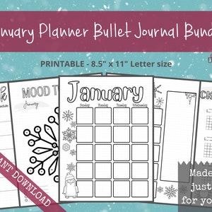 B5 Planner Refills (40 Sheets)-Grid/Dotted/Weekly/Monthly Page – Bujo &  Marks