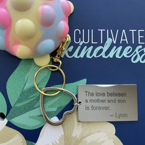 Pop It Turtle, Personalized Silver/Gold Keychain, Mother Days Gift, Fidget Toys, Pop It Stress Balls, Sensory Toy, Birthday Gifts
