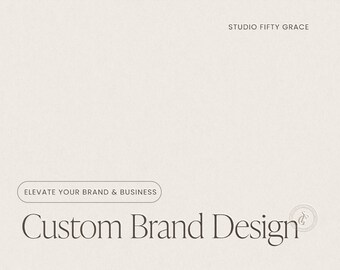 Custom Brand Design | Custom Brand Identity | Branding Package | Logo Design