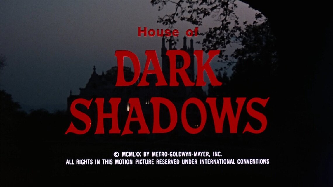 Dark Shadows Complete Original Series Reboot and Film Etsy