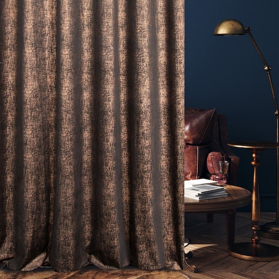 Black and 2024 copper bedroom