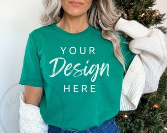 Green Christmas Tee - Etsy