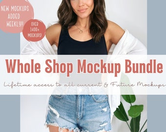 Whole Shop Mockup Bundle, Entire Shop Bundle, Full Access Shop Pass, Bella Canvas Bundle, Gildan Bundle, Comfort Colors, Christmas Mockup