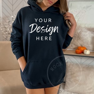 Gildan hoodie template discount