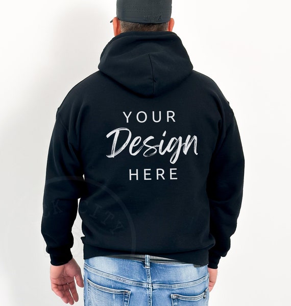 Men's hoodie online mockup