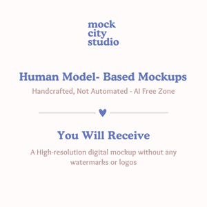 a white background with blue text that says human model - based mockups