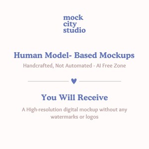 a white background with blue text that says human model - based mockups