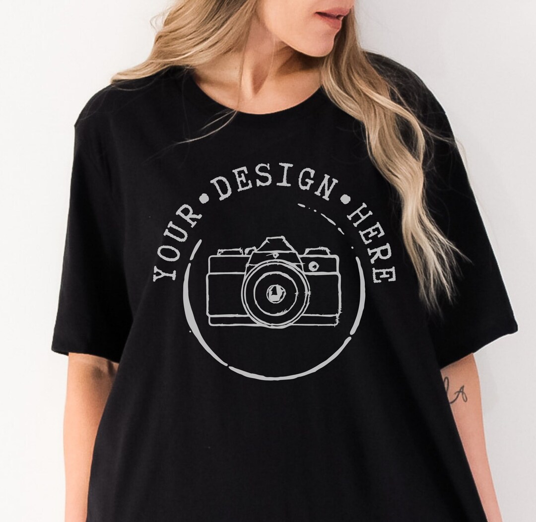 Buy Bella Canvas Mockup Black Bella Canvas 3001 Bella Canvas