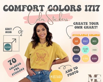 Kleurenkaart comfortkleuren, pas je eigen kleurenkaart aan, bewerkbare kleurenkaart, gepersonaliseerde kleurengids comfortkleuren