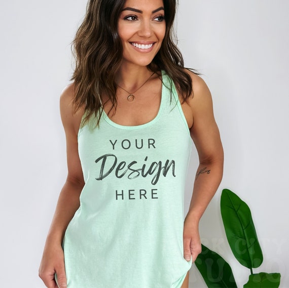 Next Level 1533 Mockup, Mint Green Mockup, Mint Next Level 1533