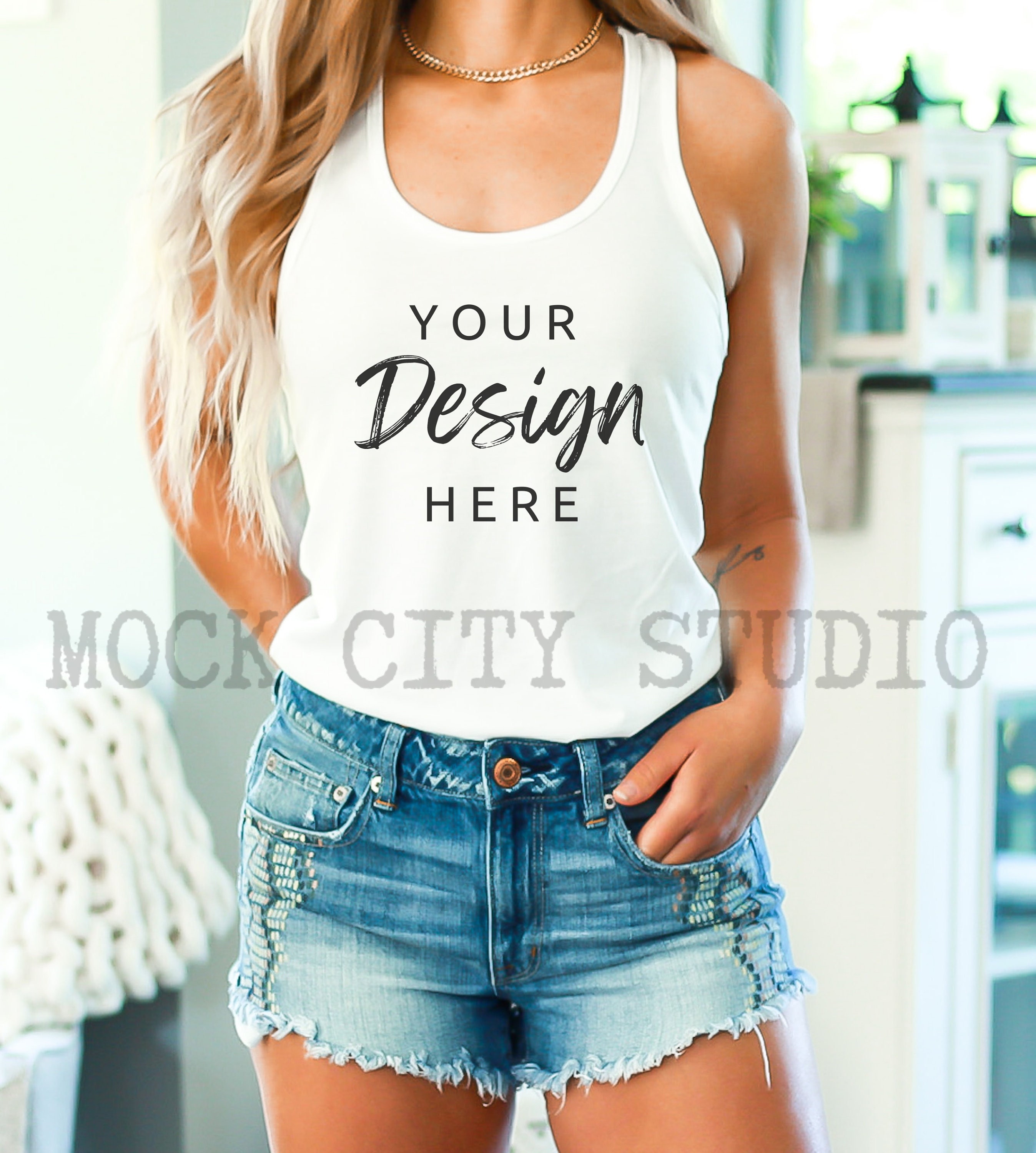 Buy White Tank Top Online In India -  India