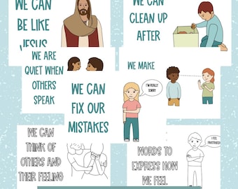 11 Christian based family rules | house rules | rules for kids | digital download | kids behaviors | kids wall art | homeschool | | ADHD |