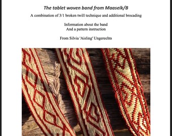 The tablet woven band from Maaseik/B