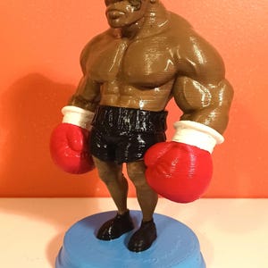 Mike Tyson ( 7&quot; tall ) 3D printed finished figure