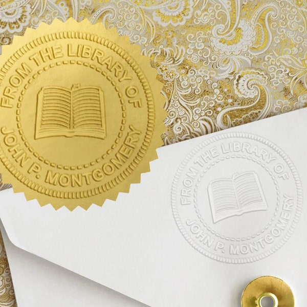 Gold Embossing Etsy