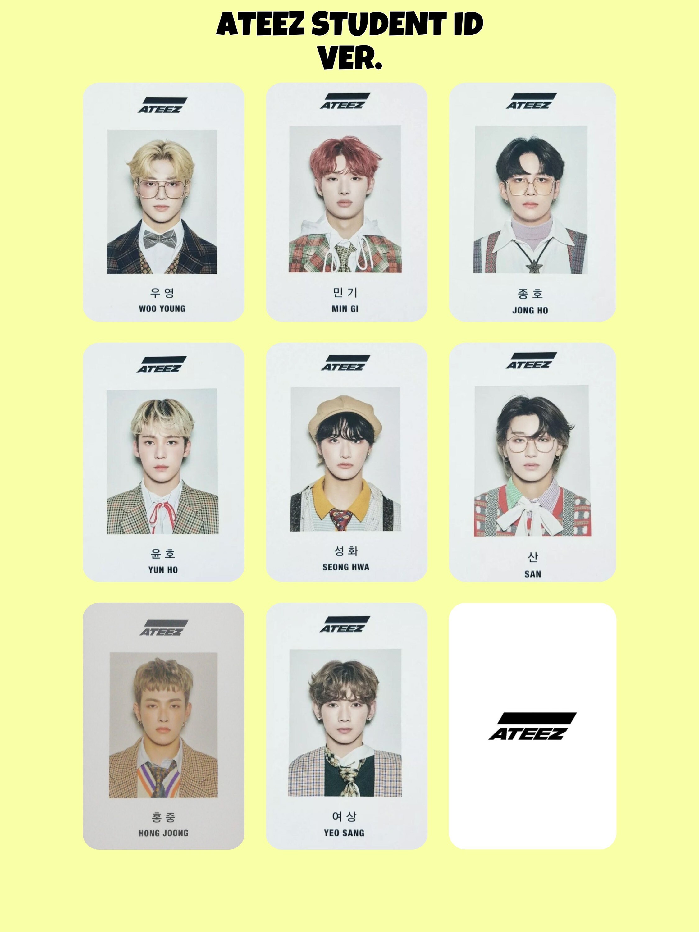 Kpop Id Card
