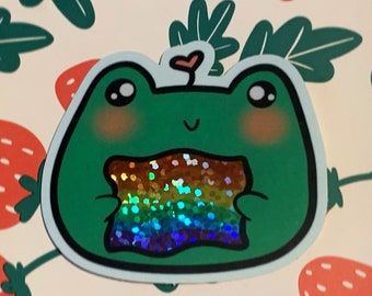 Pride Frog Sticker