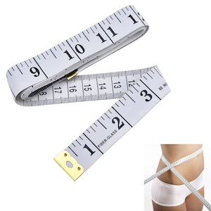  Soft Measuring Tape, Sewing, Seamstress, 60inch, Measuring Tape  Body, Bra, Waist, Head, Cloth, Knitting, Flexible Ruler, Weight Loss, Dual,  Centimeters, White : Arts, Crafts & Sewing