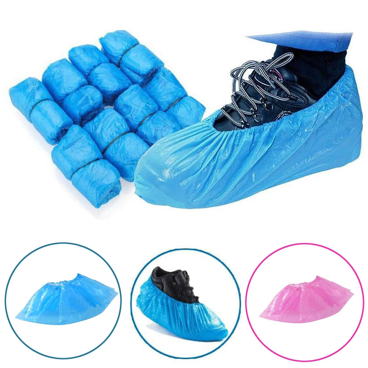 Plastic to cover best sale shoes