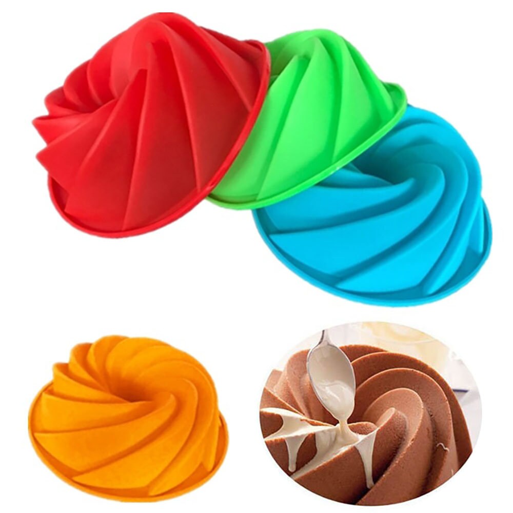 Spiral Shape Silicone Resin Mold/planet Decoration Silicone Mold