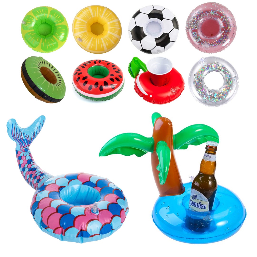 Inflatables Drink Holders Swimming Floating Beach Pool Water Fun Party