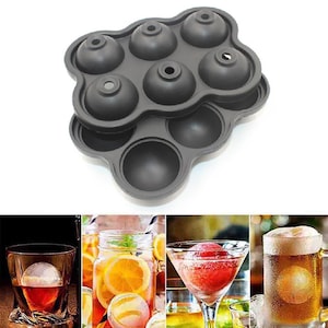 Japan Ice Cube Mold Whiskey Ice Ball Maker New Safety Plastic 5cm Ice Ball  DIY Home Bar Party Cocktail Use Recommend - AliExpress