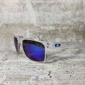Spring Deal! Customized  Limited - HoIbrook Style Mens Sunglasses-Clear Blue- Oakley